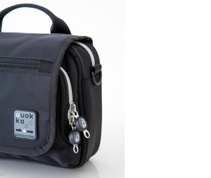 Quokka Tasche, horizontal, Farbe: Schwarz – Bild 2